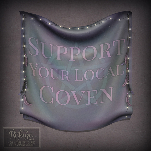Refuge - Support Your Coven Tapestry