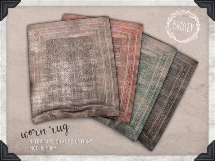 [Brixley] worn rug
