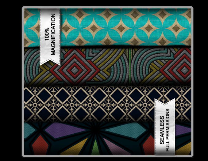 [textures] Geometric Fabric [full perm]