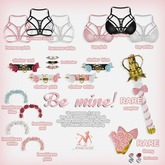 *Tentacio* Be mine harness black