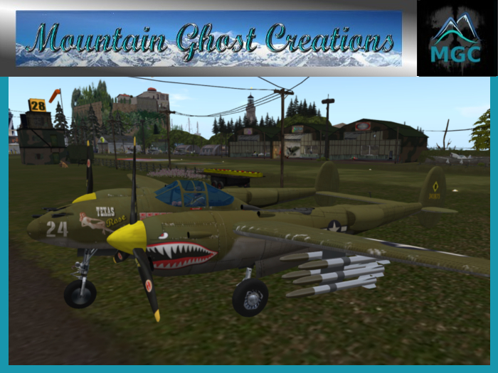 MGC Paint For SC P-38 Lightning "Texas Rose"