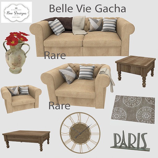 .:Bee Designs:. Belle Vie Gacha Rug