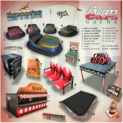BJK - Bumper Cars - Poster