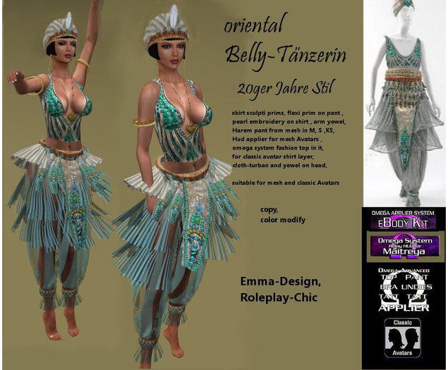 RP-Chic Oriental Belly-Dancer