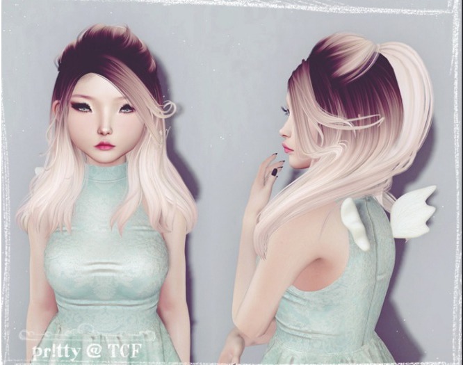 pr!tty - Hannah - {Grayscales} -Medium Roots- :boxed: