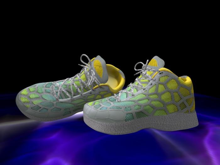 BB Basketball Shoes Yellow