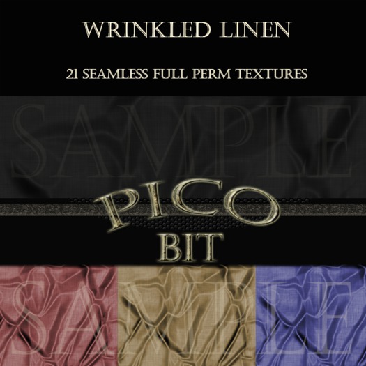 Wrinkled Linen Textures