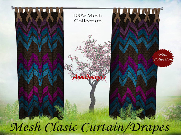 Mesh Clasic Curtain/Drapes v. 31