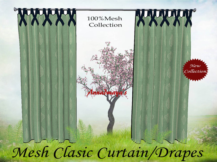 Mesh Clasic Curtain/Drapes v. 50