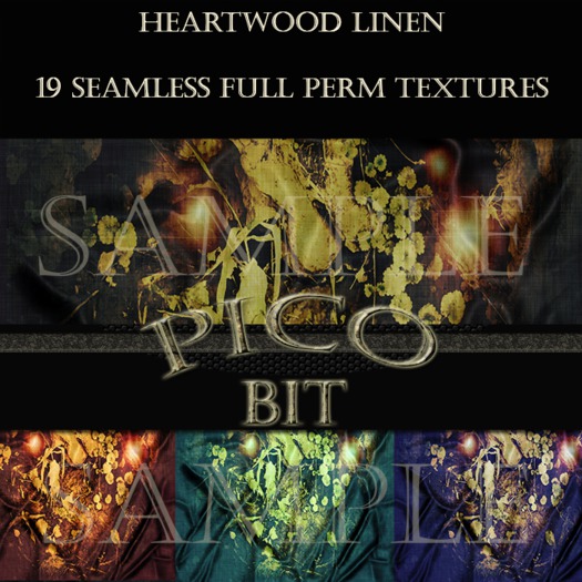 Heart Wood Linen Textures