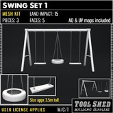 Tool Shed - Swing Set 1 Mesh Kit