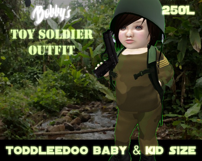 Bobby's Toy Soldier Outfit