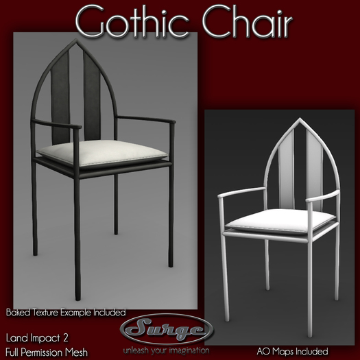 (Surge) Gothic Chair