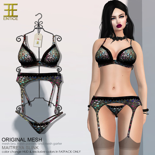 Entice - Passionate Kisses Lingerie - BlackStar