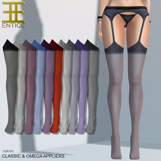 Entice - Passionate Kisses Nylons - Omega/Classic