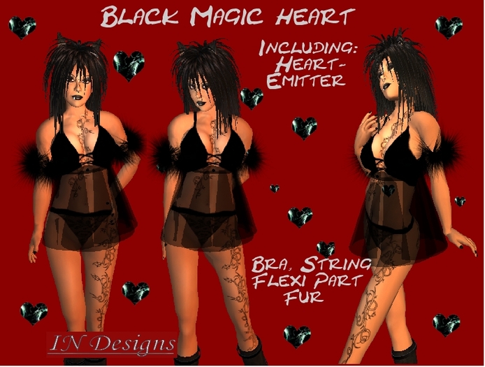 :IN Designs: Black Magic Heart