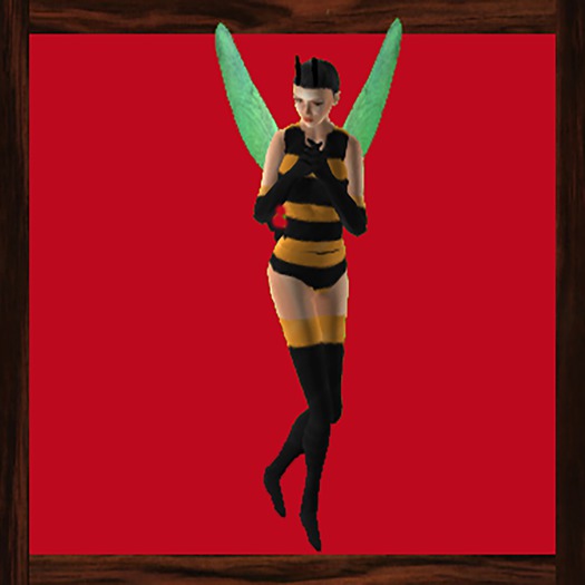 bee outfit with wings sting and feelers for classic