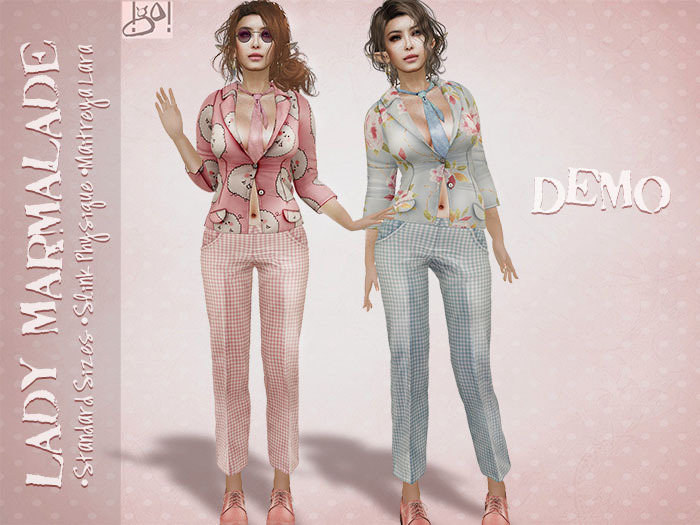 !gO! Lady Marmalade jacket & tie - DEMO