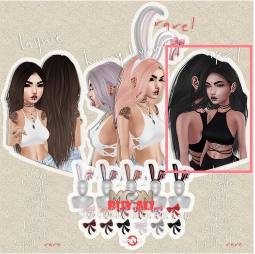 Moon. Hair // - Neons - April