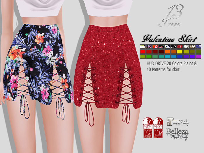 Treze. Valentina Skirt FATPACK