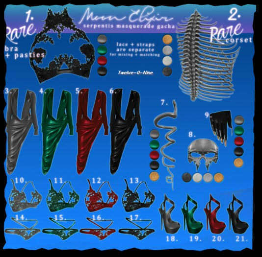 Moon Elixir  - Serpentis Masquerade - 12 - Lara - Ruby Bra