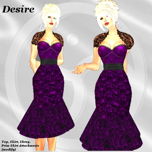 Desire Dress Purple