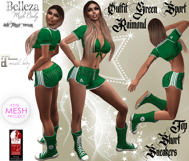 Outifit Green Sports Raimond fv 