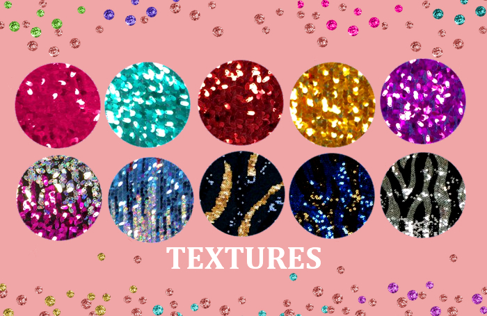 **Stylovely** - 10 textures Sequin New!!!
