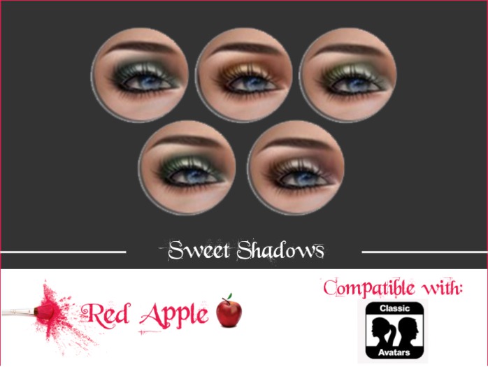 Red Apple  - Classic Eyeshadows Sweet Shadows