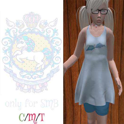 .:MU:. Dolphin Romance Tunic Dress [Boxed]