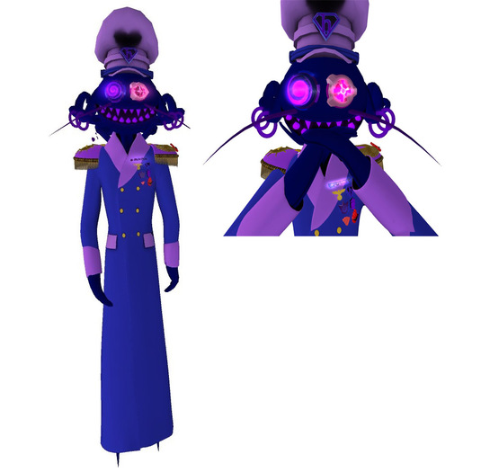 LU Captain with tentacles (Mesh Avatar + animation )