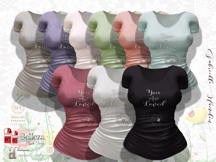 .::Pretty Jules TShirt::. YOUARELOVED on HUD