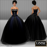 LOOK Black Dress|Gown