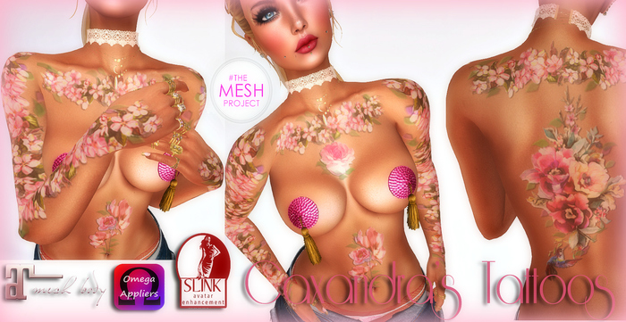 PINK SAKURA TATTOO BOXED