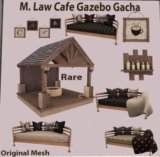 .:M.LAW.: Cafe Gazebo RARE