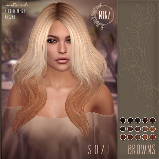 MINA - Suzi - Browns  [Add to Unpack]