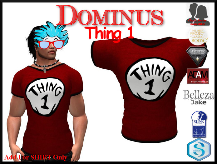 ~DOMINUS~THING 1 TSHIRT (BOXED)