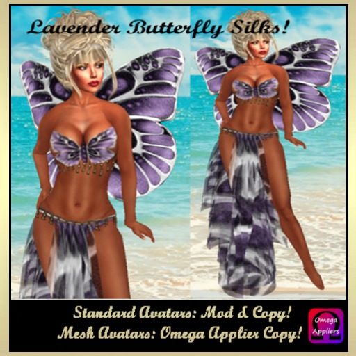 Lavender Butterfly Silk!