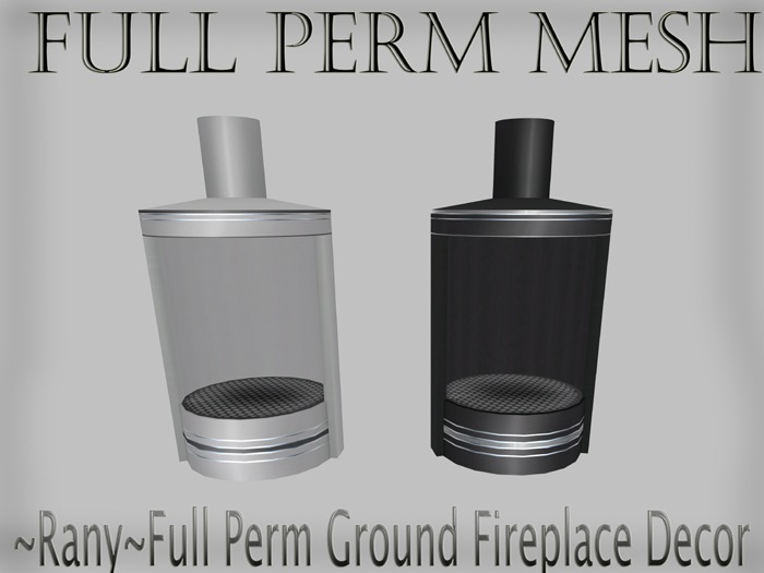 ~Asa~Full Perm Ground Fireplace  