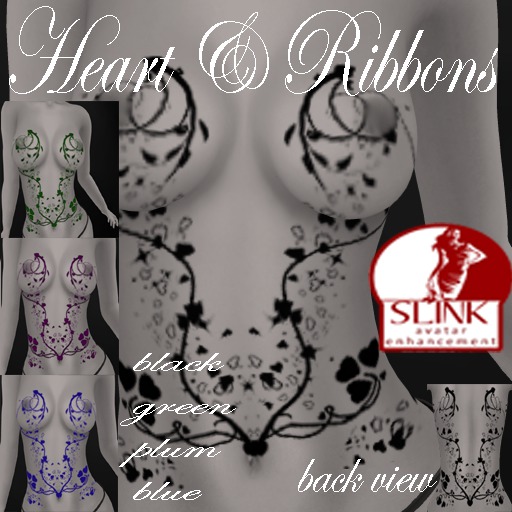 Slink Heart & Ribbon