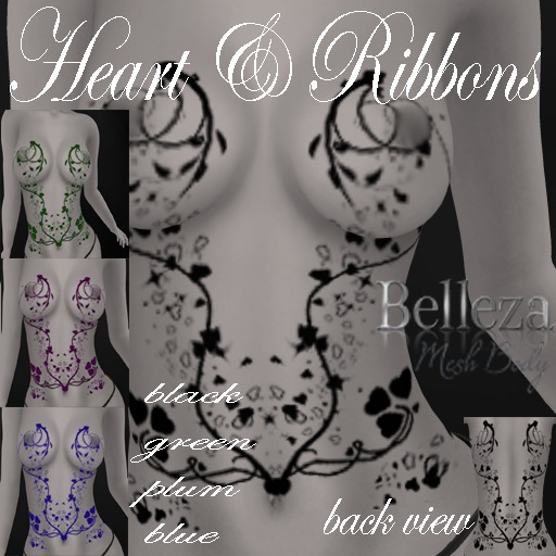Belleza - Heart & Ribbons