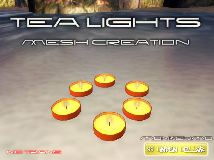 Tea lights - Mesh  - Monkeymo