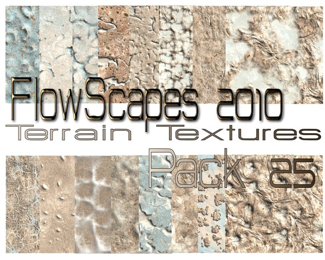 Second Life Marketplace - FlowScapes 2010 Terrain Textures Pack 25