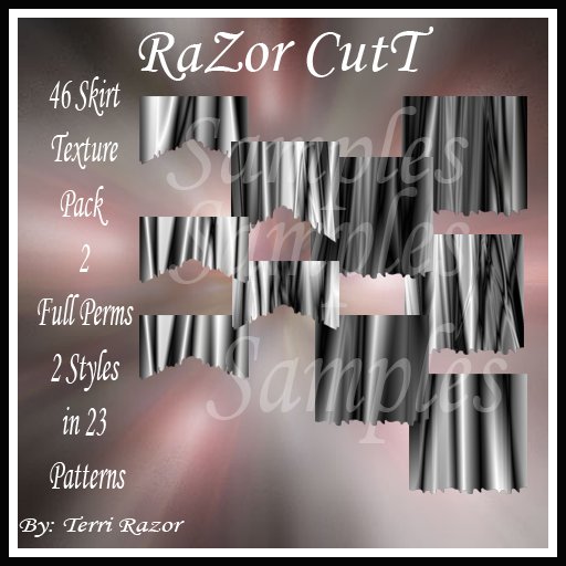  * Open Heart ~  Skirt Texture Pack 2