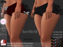 .::Arkan::. Short With Frill And Laces