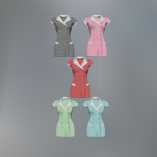 Domestic Service Fitmesh Uniform (Fatpack)