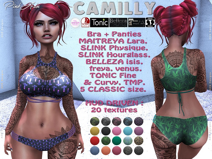[AdN] demo Camilly (Maitreya slink belleza tmp tonic classic)