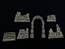 Stone Wall Set