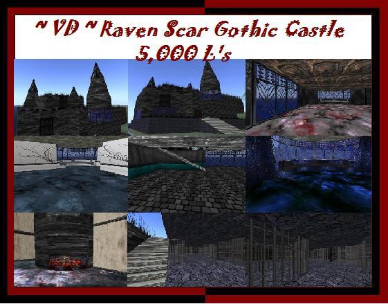 Raven Scar Gothic Castle (Boxed)