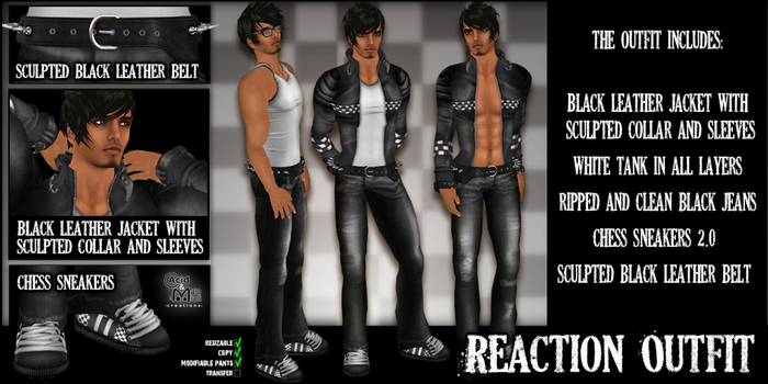 .:A&M:. Reaction Outfit - Male version